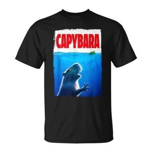 Classic Capybara Paws Lover Animals Outfits Capybaras Kawai Tshirt